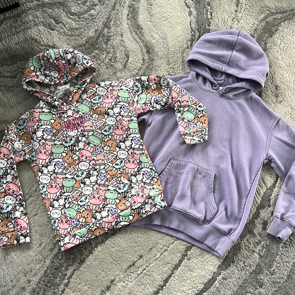 Girls hoodies size 10/12